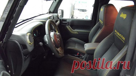 Jeep Wrangler 2 под карбон