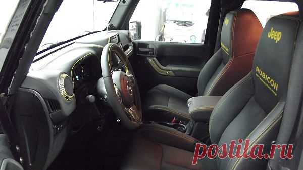 Jeep Wrangler 2 под карбон