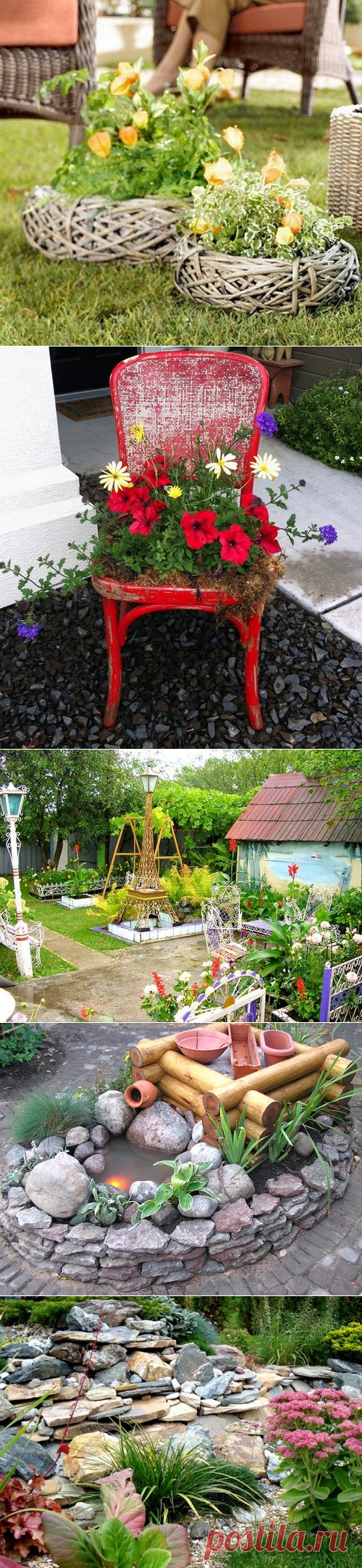 Идеи оформления участка для дачников — 6 соток