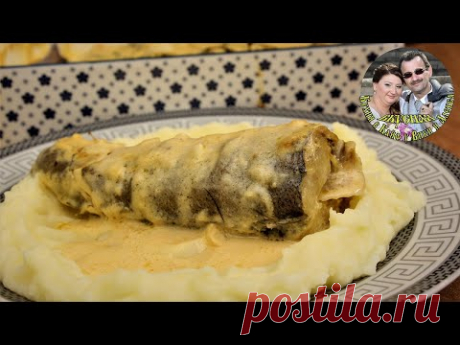 Нежная и вкусная Рыба "ХЕК" в сливочно-чесночном соусе, в духовке.  Просто и бюджетно приготовить.