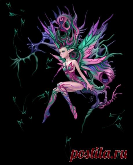 Добрые и не очень феи художницы Анны Игнатьевой(Большая сборка №2) (47 работ) » Картины, художники, фотографы на Nevsepic