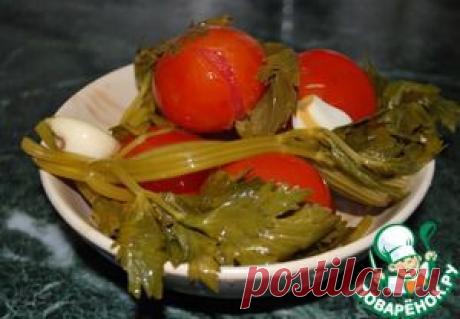 Квашеные помидоры за 3 дня - кулинарный рецепт