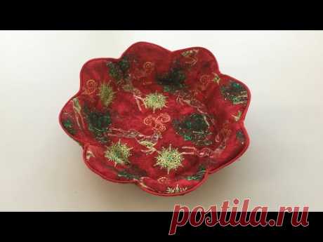 Coudre un petit panier à chocolat -  Tuto Couture Madalena