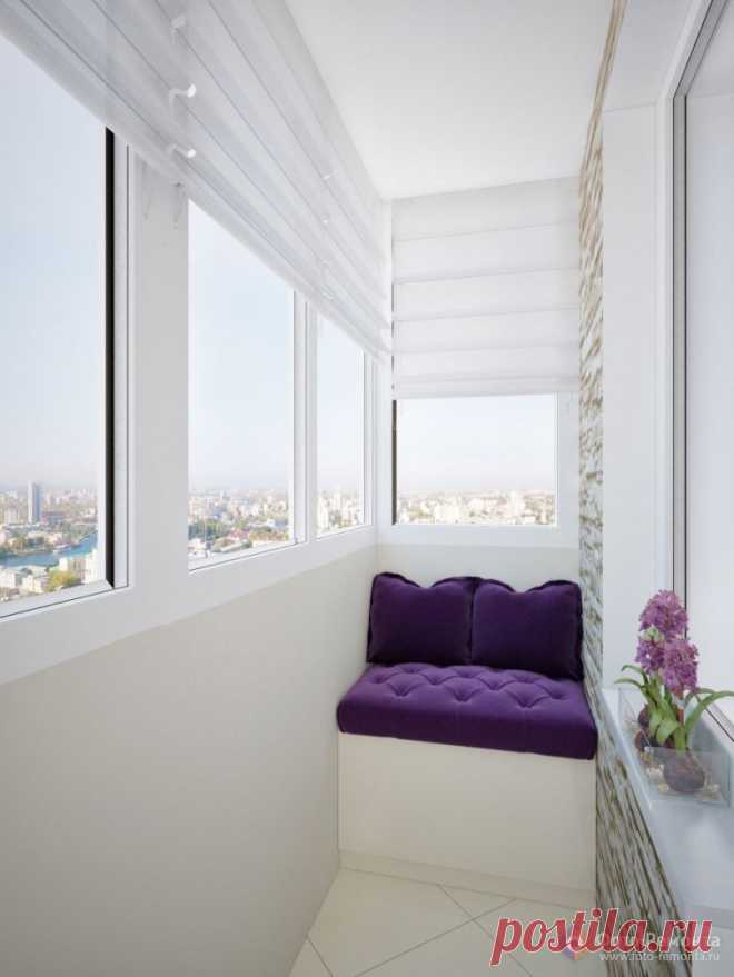 внутренняя отделка балкона