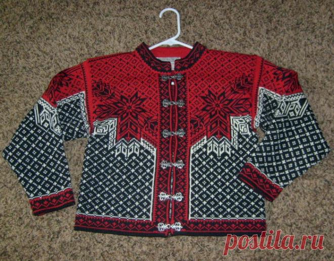 Схемка к кардигану