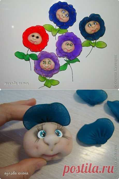 Магниты-розочки.