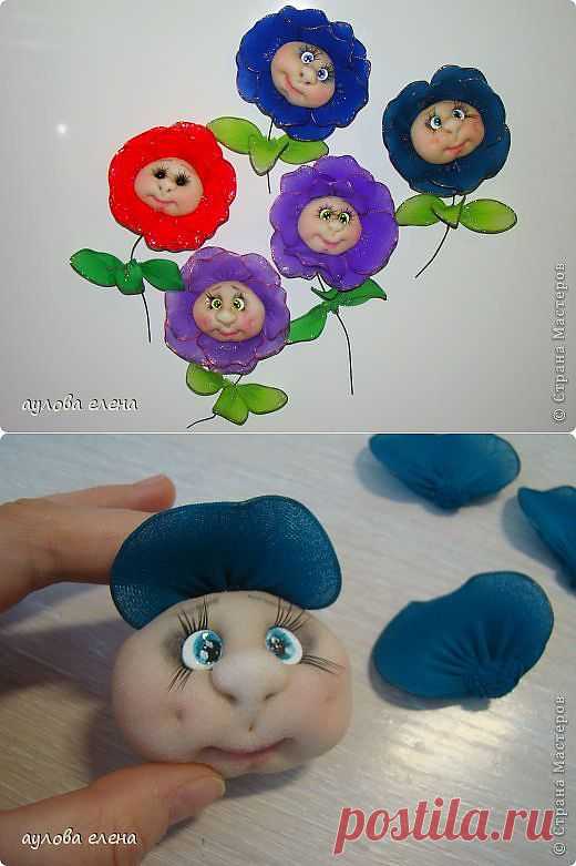 Магниты-розочки.