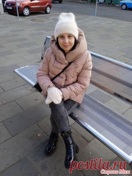 Шапки и варежки из пуха норки - Вязание - Страна Мам