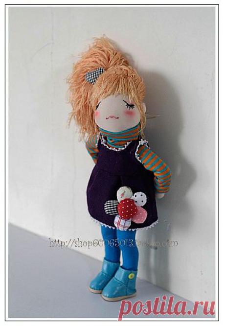 Прикольная куколка ВООБРАЖУЛЯ) Выкройка