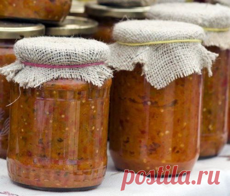 ОСТРАЯ КАБАЧКОВАЯ ИКРА НА ЗИМУ