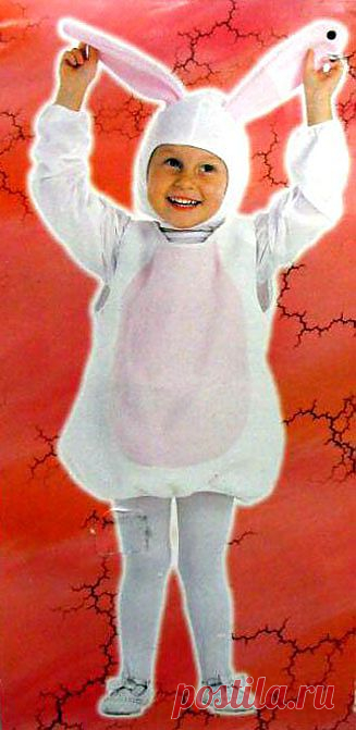 Короткий и веселый стишок-визитка поможет вашему малышу ярко и артистично представить свой карнавальный костюм Зайчика на утреннике в детском саду, на новогодней елке или дома на семейном празднике.