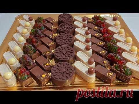 ب 3مكونات😱 4أشكال بدون فرن 👌بلاطو بريستيج بسرعة البرق🔝مكونات جد بسيطة 🤷‍♀️