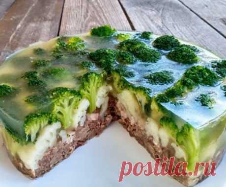 Закусочный мясной торт "Леший" — невероятная подача праздничного блюда
