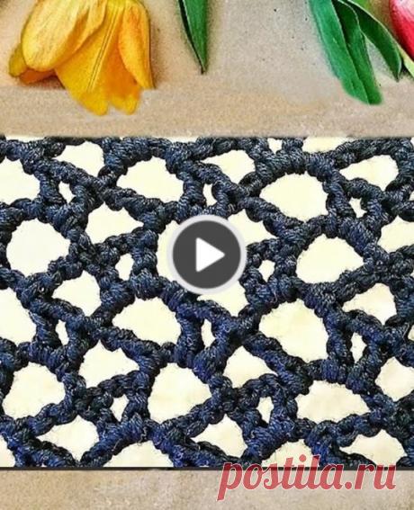 Very pretty crochet tutorial