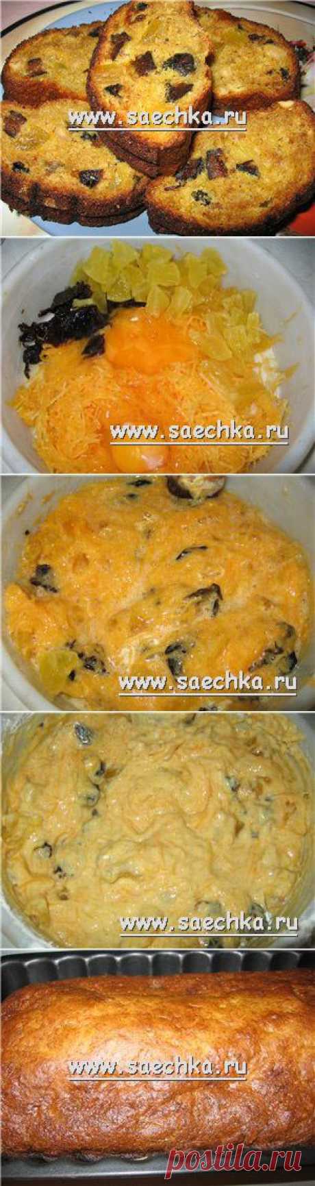 Пирог с тыквой, черносливом и ананасом - рецепт с фото
