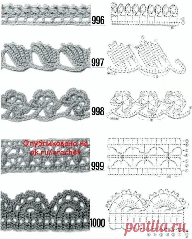 Кайма крючком