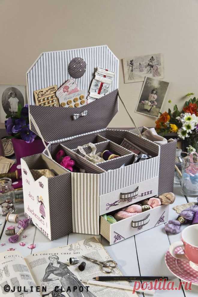 Шкатулки,коробочки,комодики и другие милые штучки для рукодельниц