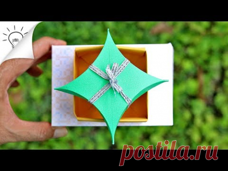 How To Make a Paper Box | DIY Gift Box | Origami