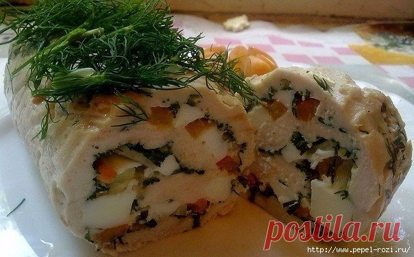 рулет из курицы