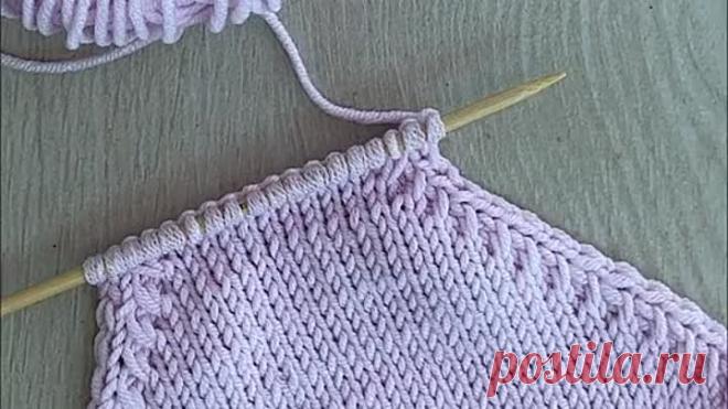 Как вязать с убавками, ровно и красиво 😍