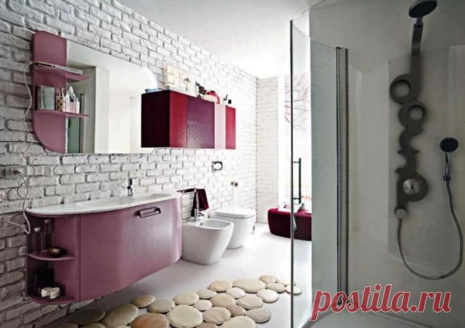 Кирпичная кладка как элемент дизайна интерьера — Роскошь и уют