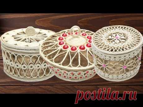 5 Beautiful Jute jewellery storage box for girls