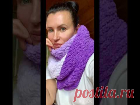 Бесплатное Описание Шарфа. Вяжем по диагонали🧣Free Scarf Pattern. Knitting Diagonally
