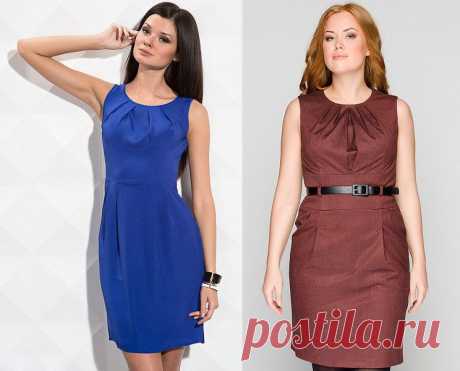 Варианты переноса нагрудной вытачки