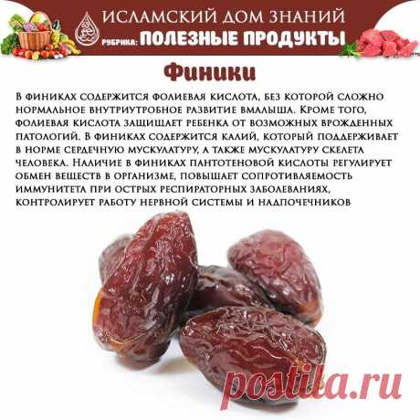Финики - полезные свойства