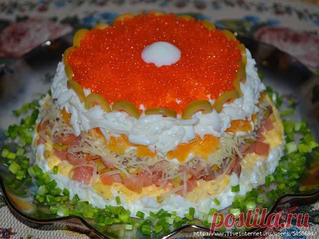 Слоённый салат "Жемчужина"