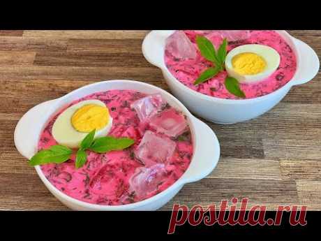 СВЕКОЛЬНИК холодный (Рецепт классический) Как приготовить свекольник
