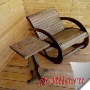 КРЕСЛО-КАЧАЛКА ИЗ ОДНОГО ЛИСТА ФАНЕРЫ СВОИМИ РУКАМИ - МирТесен