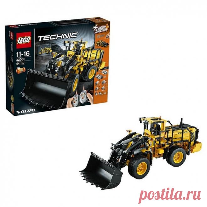 Конструктор LEGO Technic Автопогрузчик VOLVO L350F с дистанционным управлением | Люксор