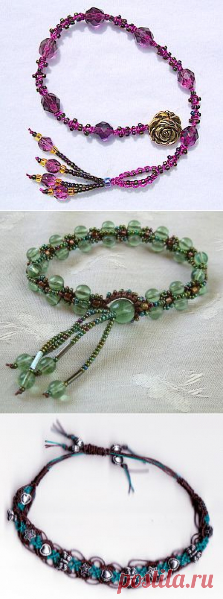 Макраме Браслет Инструкция