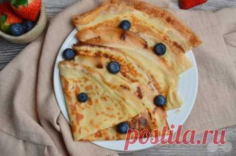 Блины на миндальном молоке – простой и вкусный рецепт с фото (пошагово)