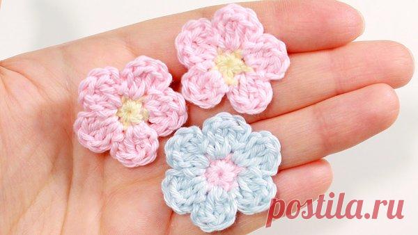 Цветы крючком: стильная деталь. Несколько идей: что ими украсить. | Мир Вышивки | Яндекс Дзен
