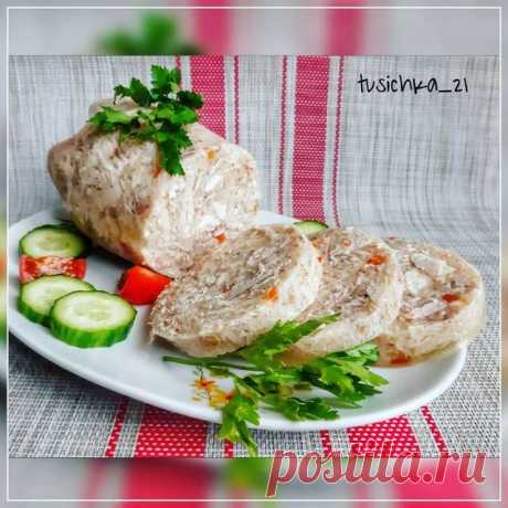 Куриный рулет в бутылке Автор рецепта Наташа - Cookpad