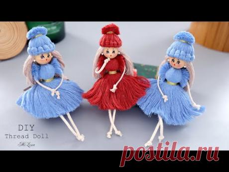 👸 КУКОЛКА ИЗ НИТОК 👗 BABY ROOM DECOR 👼