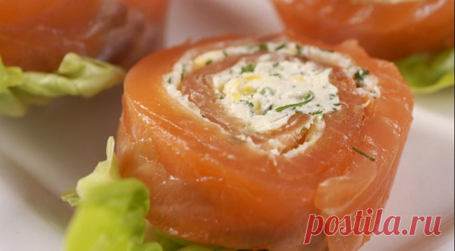 ЗАКУСКА ВСЕМ 29 декабря 2011 / gastronom
Норвежские рулетики из лосося