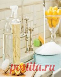 Уборка кухни без химии Уборка кухни без химии – полезные советы для хозяек. Надо воспользоваться рецептами наших бабушек и использовать простые средства, которые есть  в каждом доме.