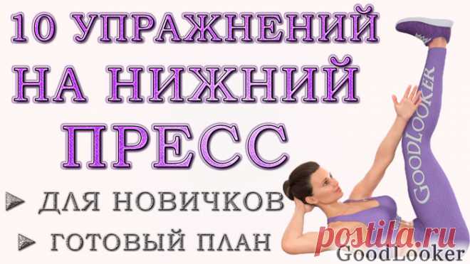 Топ-10 эффективных упражнений для новичков на нижний пресс