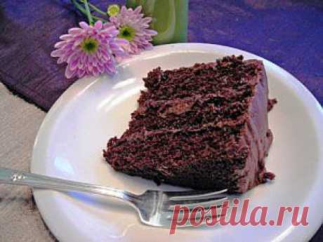 Шоколадный торт с шоколадным кремом | Вкусный рецепт