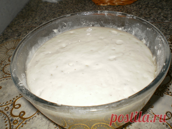Закваска для домашнего хлеба из ржаной и пшеничной муки (от Людмилы Ивановой)