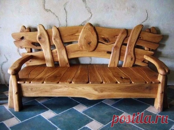 Деревянные скамейки своими руками