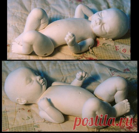 Создание кукол с креативным Paperclay