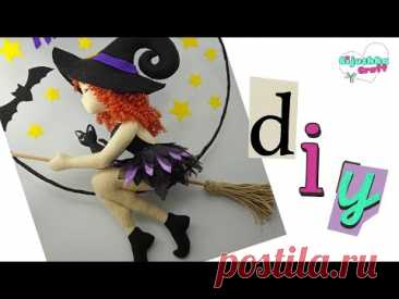 Como Fazer Bruxinha Ruiva Especial Halloween