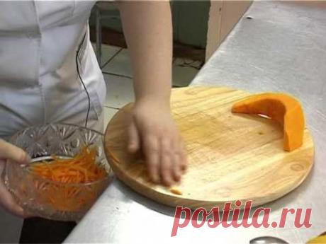 Пост. Салат из тыквы. Православная кухня.