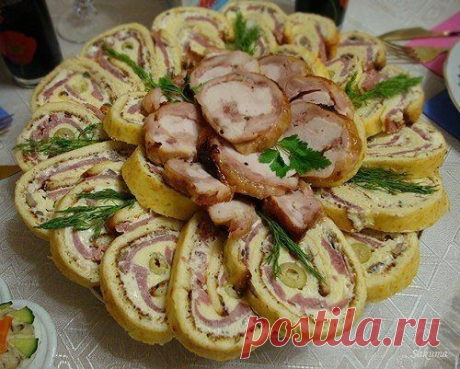 Сырный рулет