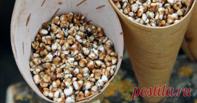 Попкорн из гречки