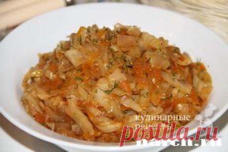 Капуста, тушеная с медом | Харч.ру - рецепты для любителей вкусно поесть